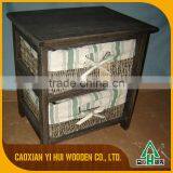 Cherry Wood Storage Cabinet In Kitchen thumbnail-2