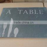 Silk Printing Black Customized Slate Placemat thumbnail-1