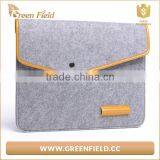 Wholesale Gray Handmade Popular Felt Laptop Bag thumbnail-1