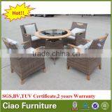 Garden Furniture Teak Wood Table Chair thumbnail-1