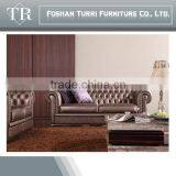Luxrury Home Used Geniune Leather Living Room Sofa thumbnail-6