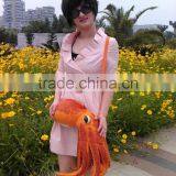 Octopus Shaped Plush Toy Bag thumbnail-1