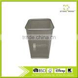 High Quality Household Metal Mesh Trash Can thumbnail-1