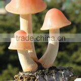 Garden Ornaments Fiberglass Mushroom Garden Solar Lights thumbnail-3