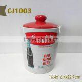 Hand Painting Ceramic Novelty Cookie Jar thumbnail-2