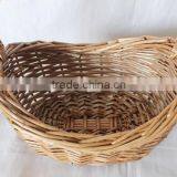 Handled Customized Boat Shape Wicker Basket Gift thumbnail-4