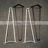 Best Selling 3 Legs Modern Cast Iron Table Base Hairpin Table Legs With 28 Inches thumbnail-1