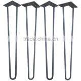 28 Inch Metal Hairpin Leg Use Dining Room Furniture Accessories for Sales thumbnail-3