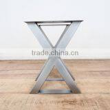 Modern Stainless Steel Dining Table Feet for Wood Furniture Design thumbnail-1