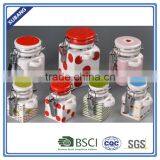 Square Candy Jar With Stainless Steel Jar Lid thumbnail-1