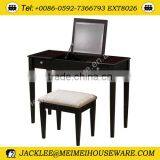 Modern Console Table With Wooden Mirror thumbnail-1