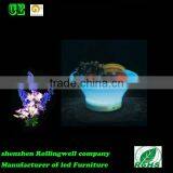 Led Waterproof Decorative Plated Fruit Tray PE Glowing Plastic Fruit Bowl thumbnail-2