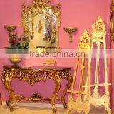 FA-210P-01 Antique Hanging Wall Art Decor With Carved Flower thumbnail-2