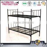 School Fruniture 2 Tiers Steel Bed Metal Bunk Bed With Space Saving Structure thumbnail-3