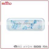 New Fashion Printing Animal Eat Dish, Economic Melamine Plastic Pet Food Tray thumbnail-1