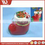 Wholesale Jewelry Box Polyresin Craft Present Hanging Names Resin Christmas Ornaments Wholesale thumbnail-2