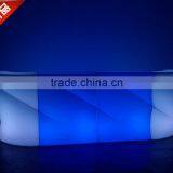 Led Illuminated Modular Corner Wave Glowing Bar Table thumbnail-2