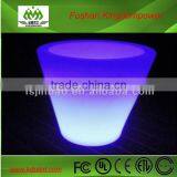 Rechargeable Remote Control Colrful LED Plastic Round Vase thumbnail-4