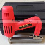 1500w 1013J Lower Noise Handheld Electric Floor Brad Nailer Crown Stapler Portable Electric Nail Gun