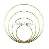 Brass Plate O Ring, High Quality Bright Color Metal O Ring for Handbag Round Ring, Butt Welded Steel Wire Rings ID 2" thumbnail-6