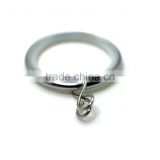 Low Noise Metal Curtain Rod Ring With Loose Eyelet Chrome Plated ID35mm/OD42mm thumbnail-3