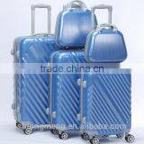 PC hard shell travel trolley luggage set suitcase set wholesale