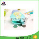 Fashion Light Color Heart Shape Silicon Rubber Coin Purse thumbnail-3