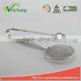 WCA058 Premium Utility Whole Stainless Steel Food Tongs Salad Tongs With Net Low Price thumbnail-3