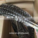 Full Size Colorful Treated Turkey Feathers Striped Feathers thumbnail-6