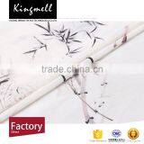 Factory Direct White Silk Linen Blend Fabric for Custom Digital Print thumbnail-2