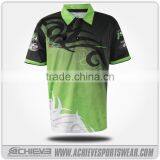 Hot Selling Sublimation Mens Polo Jersey Shirt Customized Polo Shirts thumbnail-1