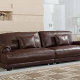 Newest Modern Living Room Leather Sofa From Furniture thumbnail-4