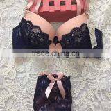 Hot Net Stylish Sexy Boob Underwear Red Color Padded Bra and Panties Set thumbnail-1