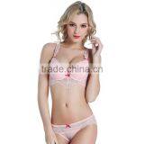 Ladis and Penty Sexy Design Lace Bra Set thumbnail-3