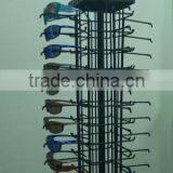 Black Four Sides Can Fit Hundred Rotating Sunglasses Display Box thumbnail-3