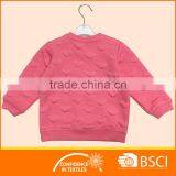 Nice Long Sleeve Winter Wear Hearts Jacquard Kids Sweater thumbnail-2