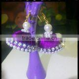 FACTORY STOCK CLEARANCE!!! Silk Thread Jhumkas and Earrings thumbnail-2