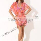 Printed Chiffon Beach Kaftan thumbnail-2