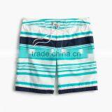 MGOO Wholesale Variegated Stripe Mens Board Shorts 100% Quick-drying Nylon Beach Shorts thumbnail-5