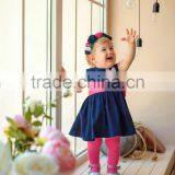 Summer Family Matching Clothing Short Sleeve/sleeveless Mother Daughter Matching Dress thumbnail-3