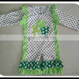 2016 Cute Dots Cow Baby Spring Onesie Clothes Wholesale Long-sleeved Baby Summer Rompers Clothes thumbnail-6