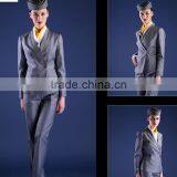 Custom Factory Price Chantilly Outfit Multicolours Stewardess Female Uniforms Wholesale thumbnail-5
