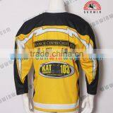Wholesale Custom Hockey Jersey,European Sublimation Ice Hockey Jersey With Tackle Twill Embroidery thumbnail-2