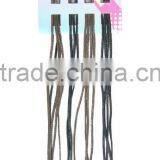 Flat Type Waxed Cotton Cotton Strengthen Shoe Laces