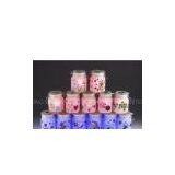 LED Solar Sun & Moon Jar Powered Night Light With Hand Painting NI-MHAA 1800mAH 1.2V thumbnail-1