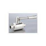 Stainless Steel Sanitary Straight Welded Ball Valve thumbnail-2
