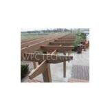 Anti-UV Wood Plastic Composite Corridor and Eco-friendly WPC Construction