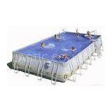 Giant Commercial Inflatable Swimming Pools / Water Pool Games Customized Color and Size