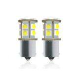 LED Automotive Lilight Bulbs 5050SMD BA15S Flat Foot Bronze Head Low Light - Declining thumbnail-1