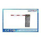 6m Straight Arm Vehicle Barrier Gate , Traffic Arm Barriers Customized